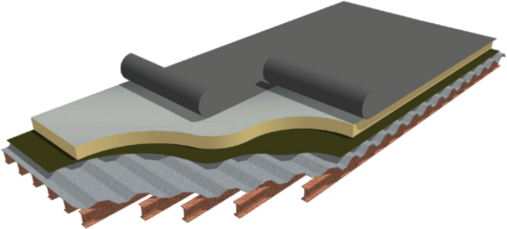Asphalt on Metal Decks